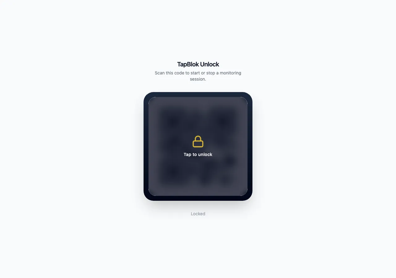 Screenshot of TapBlok Unlock